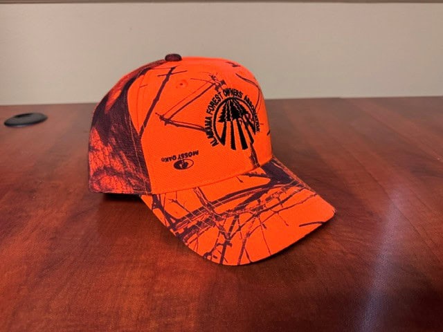 cap - trucker - orange camo mossy oak